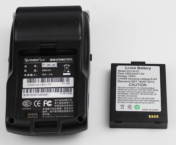 佳博PT-280手持式藍(lán)牙打印機(jī)