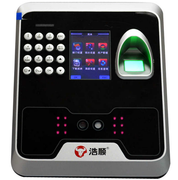浩順F585人臉識(shí)別考勤機(jī)