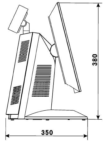 川田T1觸摸式收款機(jī)